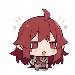 Chibi Character , playing, high resolution,girl,Kemomimi,