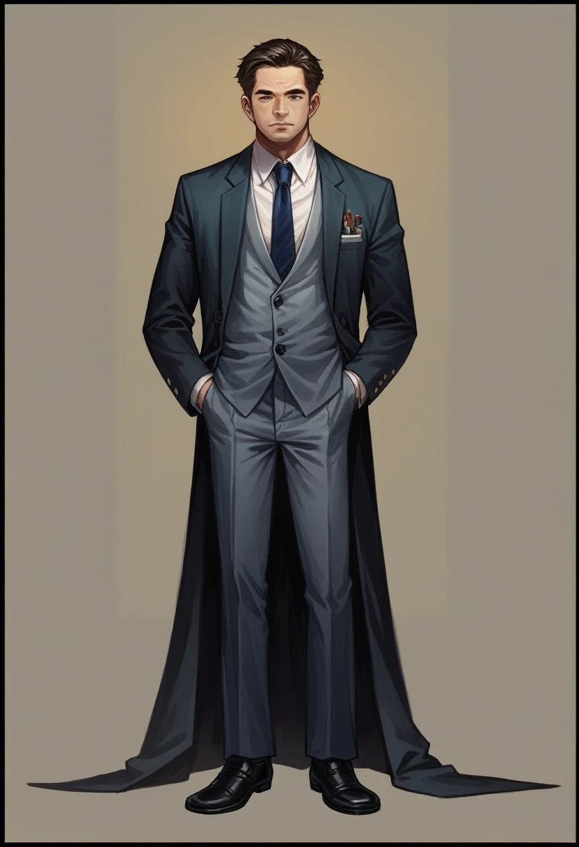 arafed image of a man in a suit and tie standing, full body portrait, full - body portrait, full-body portrait, full body photograph, portrait full body, realistic portrait full body, stylized portrait formal pose, full body photgraph, full body realistic portrait, fully body portrait, bill gates full body portrait, full body and head shot