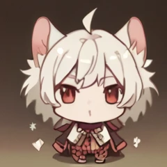 Chibi Character , playing， high resolution，girl，Kemomimi,beautiful