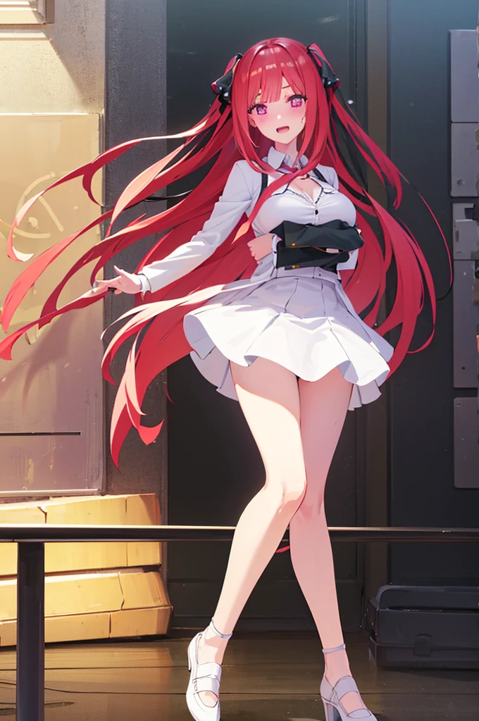 Highest quality,smile,blazer,Uniform ribbon,mini skirt,high school girl,Multiple girls are depicted,Idol Group,photo shoot,Long Hair,Wear a cardigan,Highest quality,Big Breasts,Happy girl,Naughty Girls,Pink Eyes,Perfect Face,Beautiful Eyes,Gym,Girls hugging each other,Smooth Hair,Multicolored hair colors,beautiful girl,Beautiful and shining cute girl,Shining beautiful girl,Open clothes, Collared dress emphasizes cleavage、胸の谷間のSweat is noticeable、Professional lighting light reflection、 looking at viewer, (masterpiece:1.2), Highest quality, High resolution, unity 8k wallpaper, (figure:0.8), (Beautiful fine details:1.6), Highly detailed face, Perfect lighting, Highly detailed CG, (Perfect hands, Perfect Anatomy),heavy rain、heavy rainで全身びしょ濡れ、heavy rainで全身びしょ濡れの服、High heels、 ((Perfect handsの形))、(Perfect foot shape、Embarrassed expression、blush、Gestures to seduce a man、Shining Sweat、Perfect Skin,Sweat is noticeable、太もものSweat is noticeable、 Fair skin,Tight waist, Sweating profusely、Sweaty hair、Sweaty clothes、Sweaty、Visible sweat、rain-wet hair、A vast Western church with stained glass windows