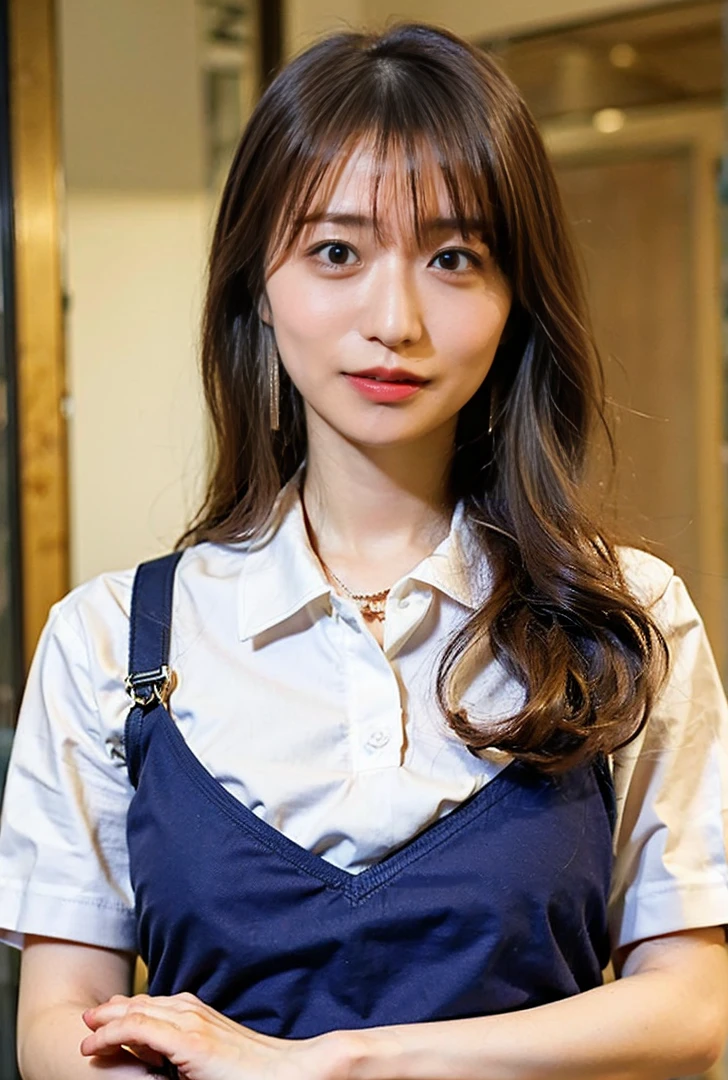 ((Both hands are in front of the navel、Blushing、Belly button、A photo of her panties showing through a short polo shirt、Hands roll up shirt、She is wearing a navy polo shirt and luxurious white panties.、:1.4))、Being in the living room、Length cream hair color、Her huge breasts are obvious even through her clothes..、Small earrings、Light brown hair color、:1.4))、Shiny Hair、Light beige hair color、Background Blur、Light brown hair、{{Cowgirl Shot}}、((Close-up shot from the waist up、Big Breasts:1.4))、Big Breasts、にっこりsmile、服からでも分かるBig Breasts、Cowboy Shot、素敵なsmile、((Revealing clothing))、Full body photo、ring、Tuck your hair behind one ear、Silver Necklace、smile、Caustics、Highly detailed photos、Big Breasts、Super no makeup、(8K、RAW Photos、Highest quality、masterpiece:1.2)、(Realistic、Realistic)、1 Girl、((Big Breastsショートヘア、Looking into the camera:1.4))、Hair blowing in the wind