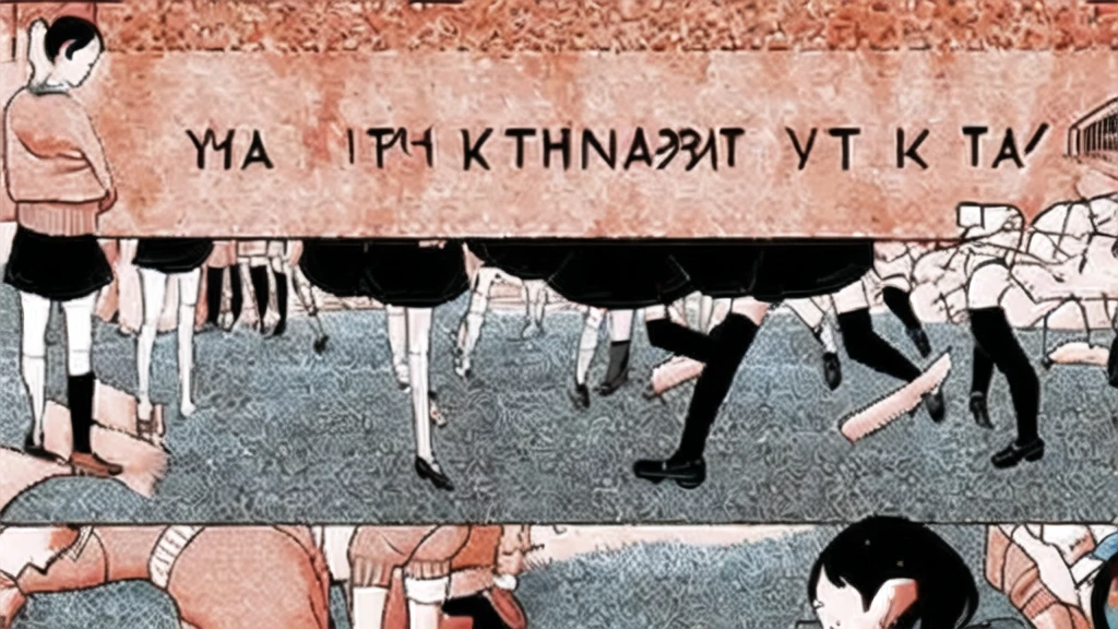 girl , school girl, , Doc, (detailed retro style), oversize sweater, character design sheet, penny loafers, different pose, different angles, turnaround, character diagram, character items,