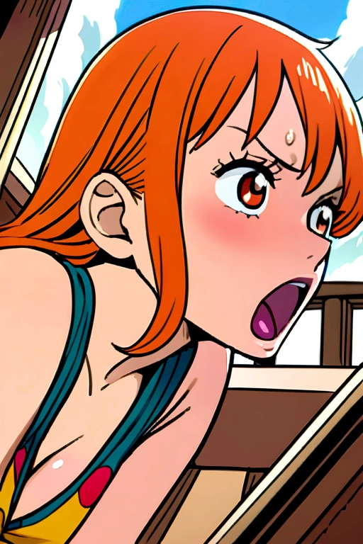Nami from one piece getting fucked