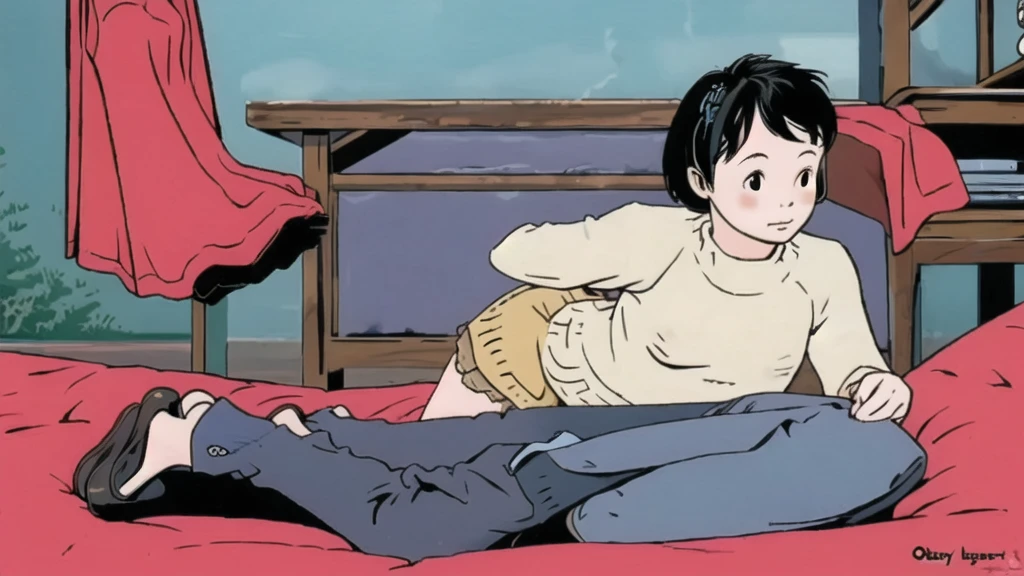 girl , school girl, , Doc, (detailed retro style), oversize sweater, (character design sheet), penny loafers, different pose, different angles, turnaround, character diagram, character items,
