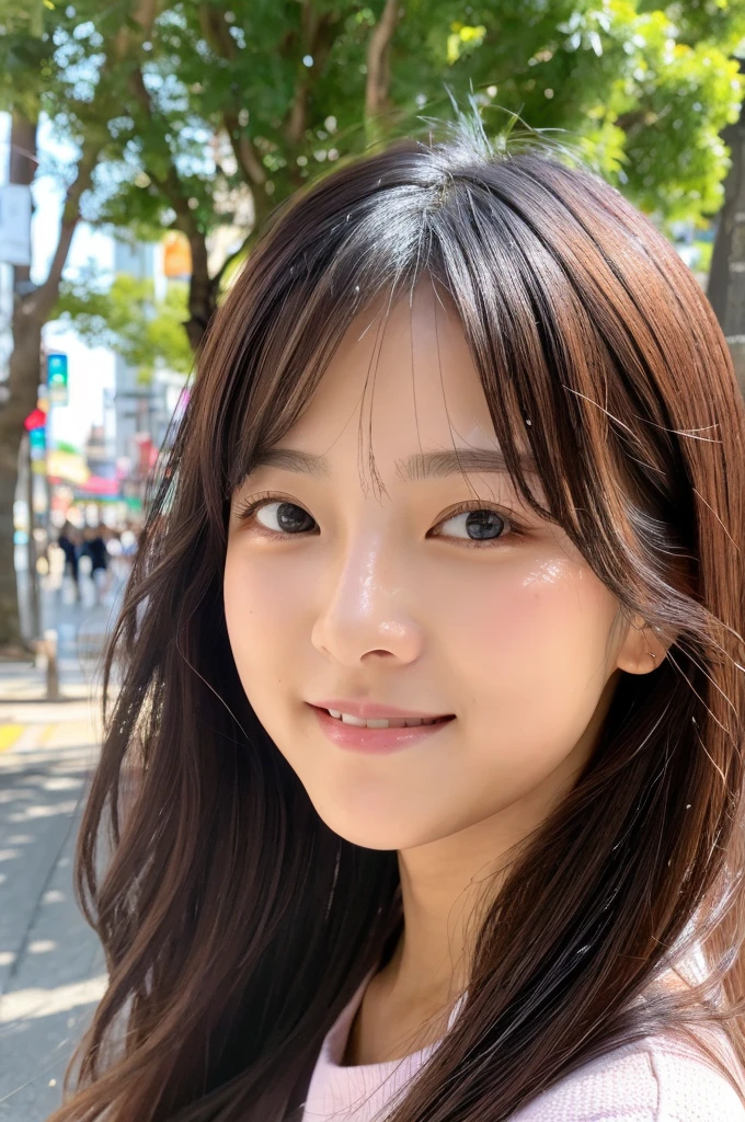 ((Highest quality)), ((masterpiece)), (detailed), Japanese,Street Corner,Beauty,OL,cute