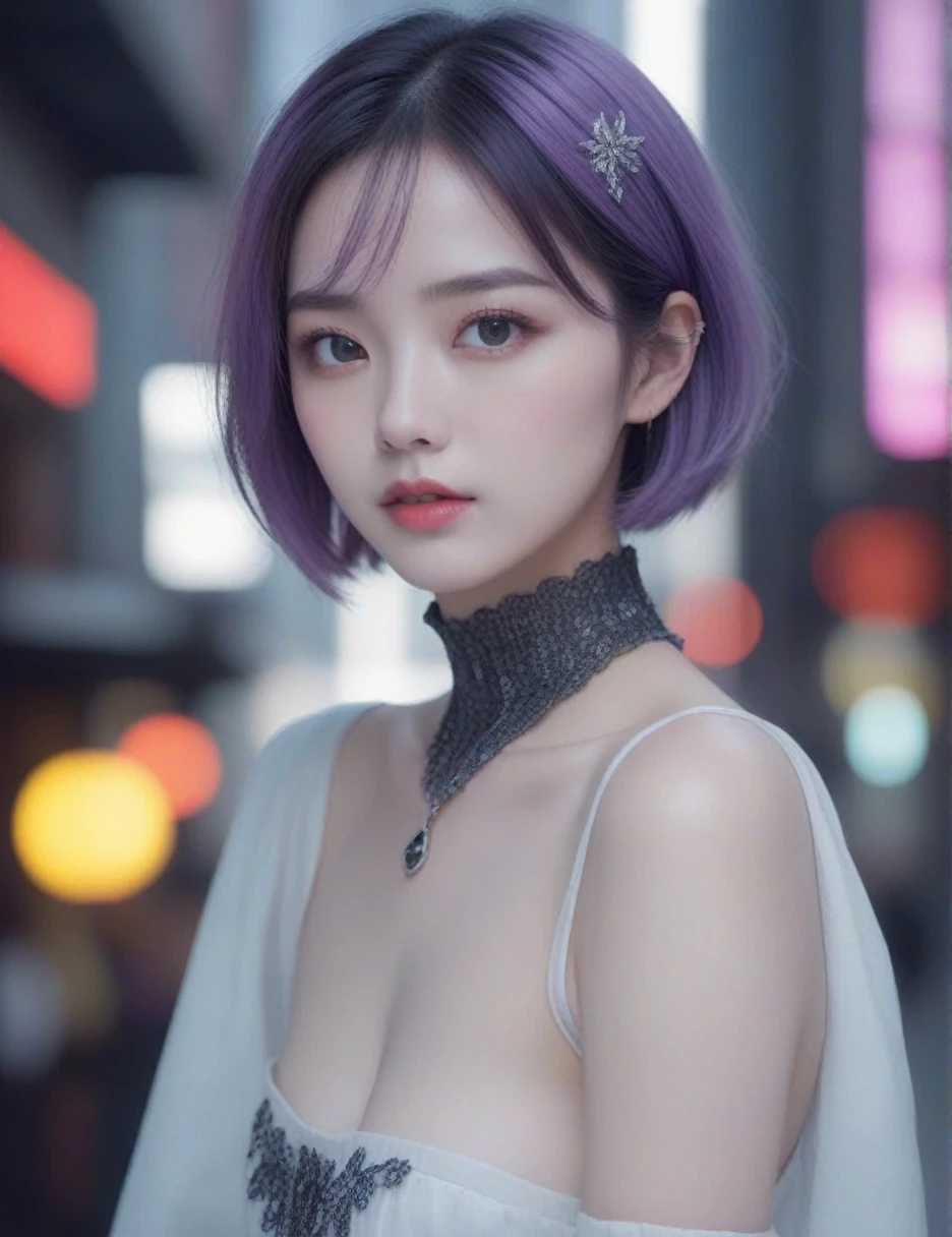 (Browsing Caution:1,4),Mix 4, (8k, RAWphotograph, Highest quality, Tabletop: 1.45), (Realistic, Realistic: 1.37),illumination, night, プロのillumination, photographn mapping, Radio City, Physically Based Rendering, Gradient Brunette, 高品質のphotograph, High resolution, 1080P, (Detailed facial depiction), (Detailed description of the hand), (Delicate CG), Extreme light and shadow, Rich details, (Detailed facial features), (Highest quality), Look in front of you, Highly detailed face, Highly detailed lips,  超High resolution, (Faithfulness: 1.4), photograph, 1 person, [(sad)],  , Thin limbs, movie, Cool pose, I Cup, Highest qualityな完璧なボディ, photographのような, (1 person: 1.3), Perfect balance, (Huge, Perfect breasts, Areola),(Realistic, Photorealistic:1.37),1 personの少女, Cowboy Shot,Professional Lighting, Photon Mapping, Radio City, RAWphotograph、(Photorealistic:1.4)、Octane Rendering、Complex 3D rendering with ultra-detail, Studio Soft Light, Rim Light, Vivid details, Super Detail, Realistic skin texture, Detailed aspect, Beautiful details in the eyes, Highly detailed CG Unity 16k wallpaper, compensate, (Detailed Background:1.2),Highest quality, 超A high resolution, Tabletop, 1 personの少女, 1 personの,alone, Upper Body,View Viewer, White Background, Multicolored Hair, compensate , Lips parted, Black Lips, eyeliner, Gothic, Goth Girl,((Light on face:1.2)),((movie照明:1.2)),(Photorealism:1.4),((30 piercings in left ear)),((necklace)),((A woman who always smiles)),((nightのプールサイド:1.6)),((Lighting on face:1.1)),((Upper Body:1.2)),((Delicately depicting the face:1.2)),(Wave Pixie Cut:1.5),((Multicolor hair color:1.4)),((black colored contact lenses:1.2)),(((Completely naked))),(((nsfw))),(((Completely naked))),((((Completely naked)))),(((nsfw))),(((((Completely naked))))),((Small breasts:1.4))