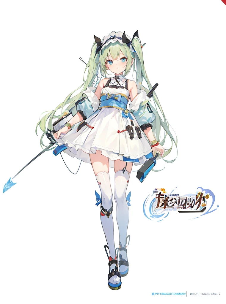 A girl，Standing picture，whole body，Character Design，Bow，Mine system，Girl&#39;s Heart