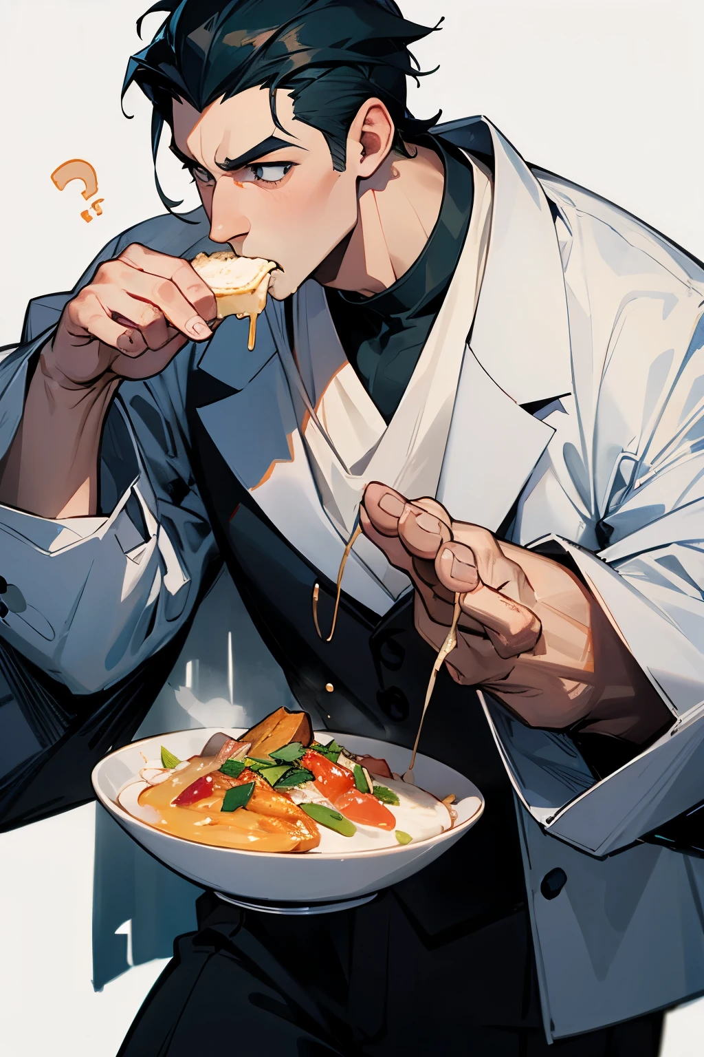 A man who eats 