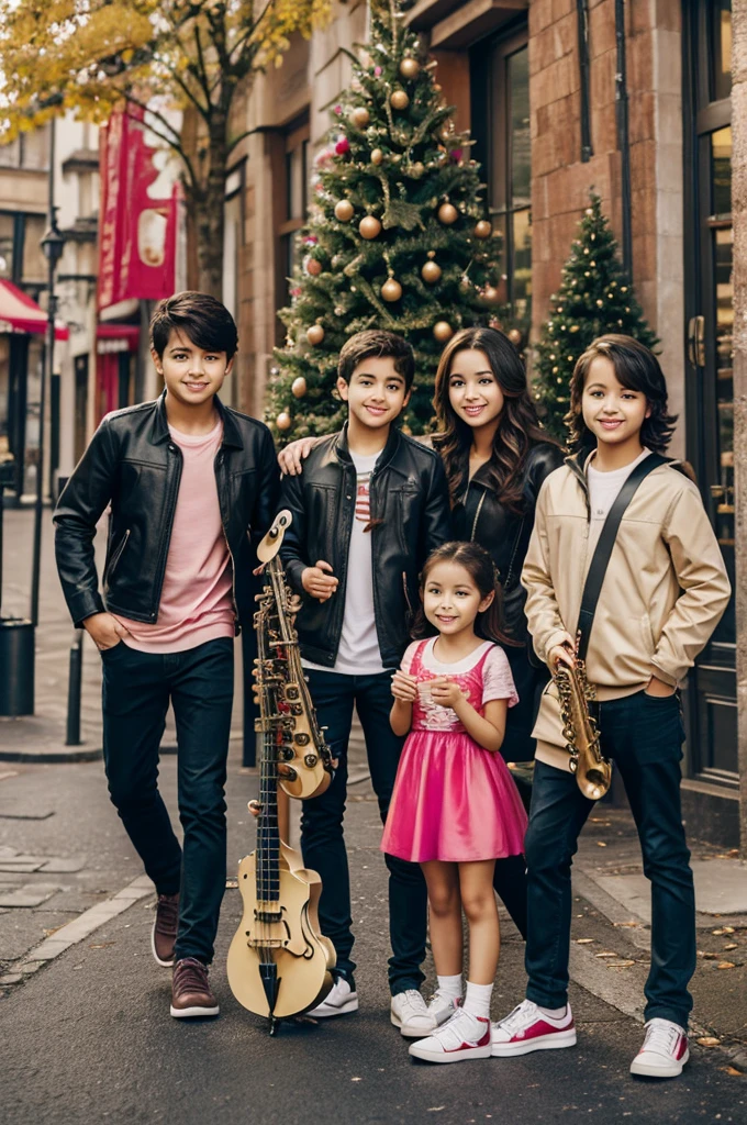 Boy and girls sax amazon jingl