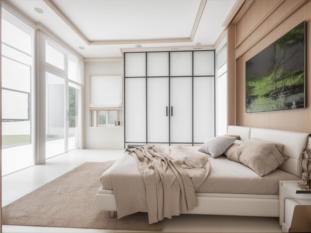 RAW photo,Masterpiece,high quality,best quality,authentic,super detail, interior (Aluminum glass door showroom) ((Modern minimalist lines:1.2)),railing glass,glass windows,trees, (high detailed :1.2),8k uhd,dslr,spot lighting,high quality,photography shot with Leica CL with Leica Summilux-TL 35mm f-1.4 ASPH,