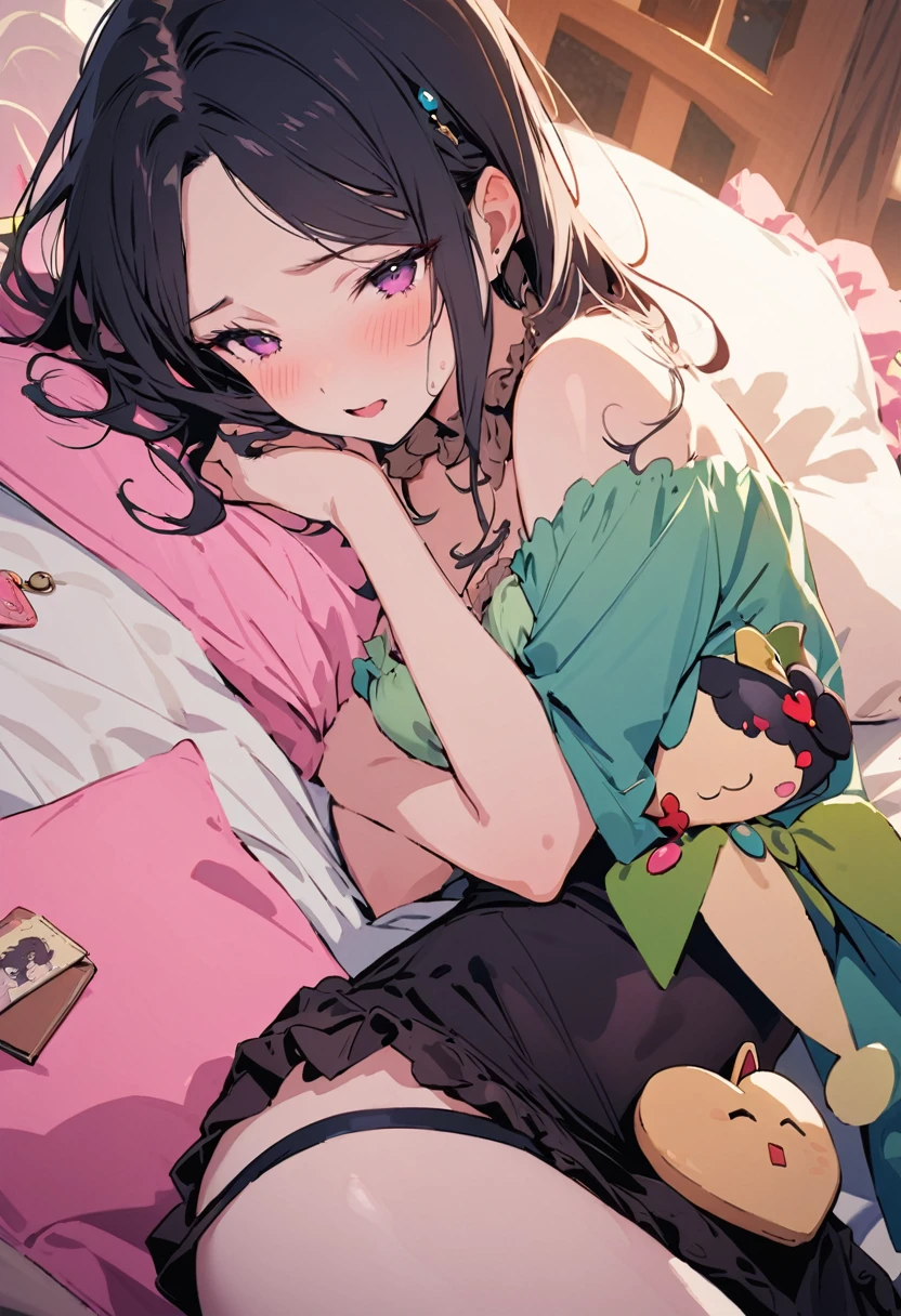 masterpiece, Highest quality, Illustration of the novel, High resolution,  , Sensual, Intimate, Emotional, Passionate, romantic, sweet, Adorable, Innocent, Pure, Charmな, Charmな, Charm, mysterious, Charmな, Charmな, Immersive, Charmな, dream-like, Surreal, Imaginative, Whimsical, Artistic, Avant-garde, timeless, elegant, Sophisticated, chic, Sophisticated, personality, original, ((Cute little girl's mimic :1.3))、smile