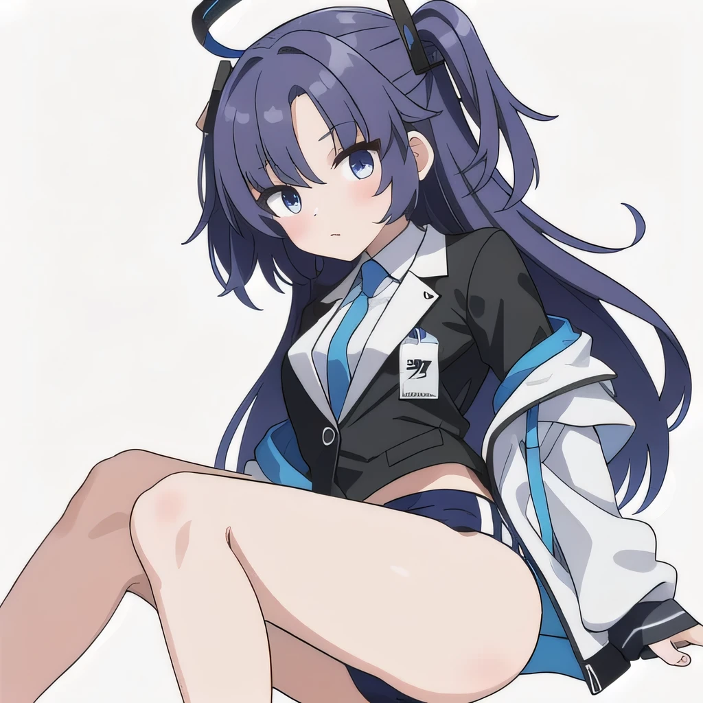 yuuka, gym uniform,cute,white background