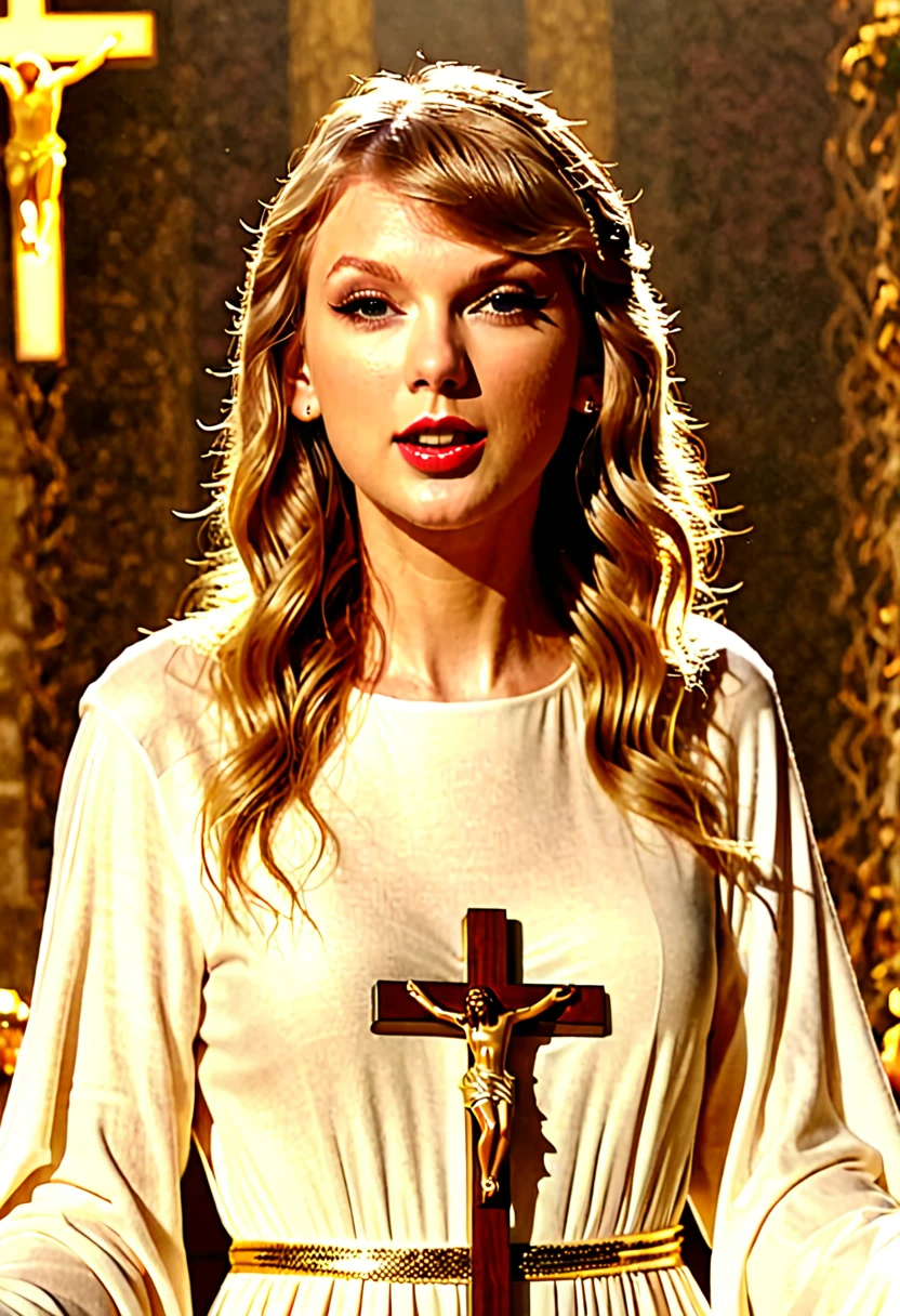 Taylor Swift as Jesus