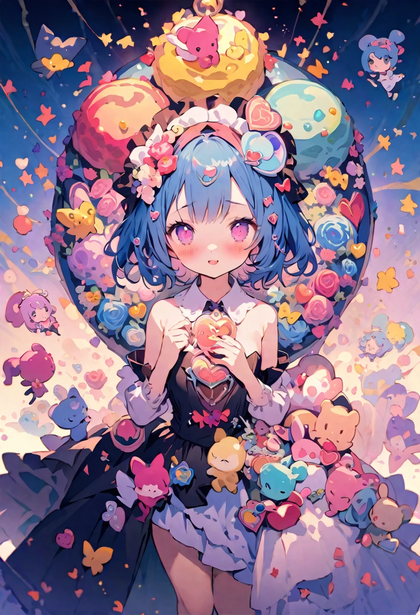 masterpiece, Highest quality, Illustration of the novel, High resolution, 18+ Adult content, Sensual, Intimate, Emotional, Passionate, romantic, sweet, Adorable, Innocent, Pure, charmな, charmな, charm, mysterious, charmな, charmな, Immersive, charmな, dream-like, Surreal, Imaginative, Whimsical, Artistic, Avant-garde, timeless, elegant, Sophisticated, chic, Sophisticated, Personality, original, ((pretty girl'sMimic Chest:1.3))、smile
