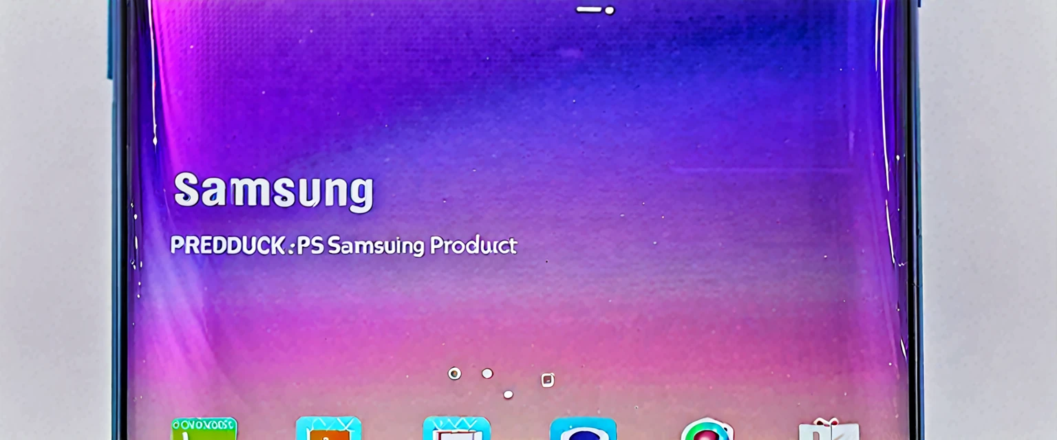 A close-up shot of a Samsung Galaxy product.