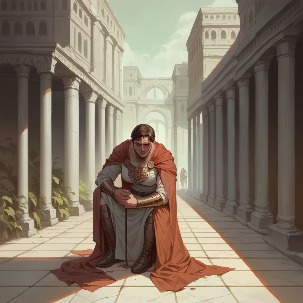 Surrealism, very detailed art, Roman girls doing blowjob to Roman legionnaires, full body,  fear, humiliation, submission