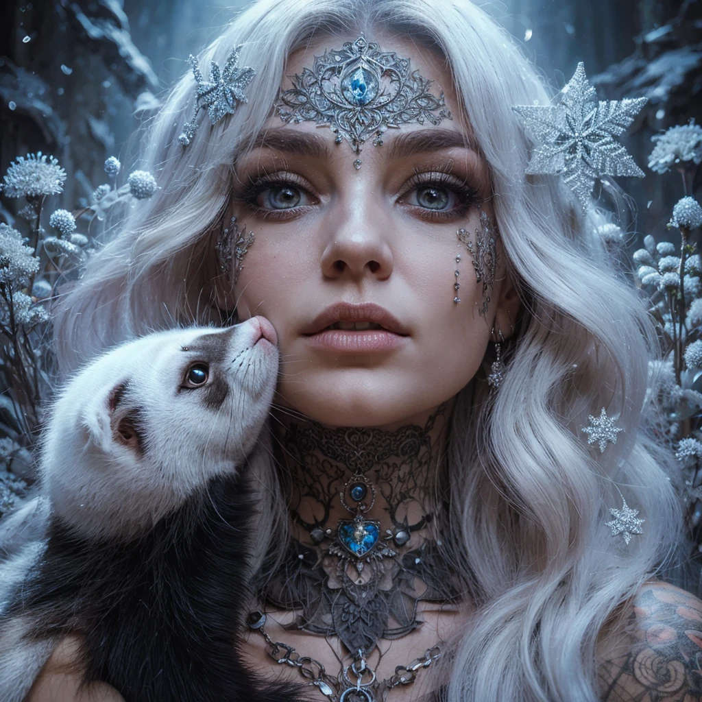 A hyper-realistic 8k highly detailed, portrait, gothic painting, 
