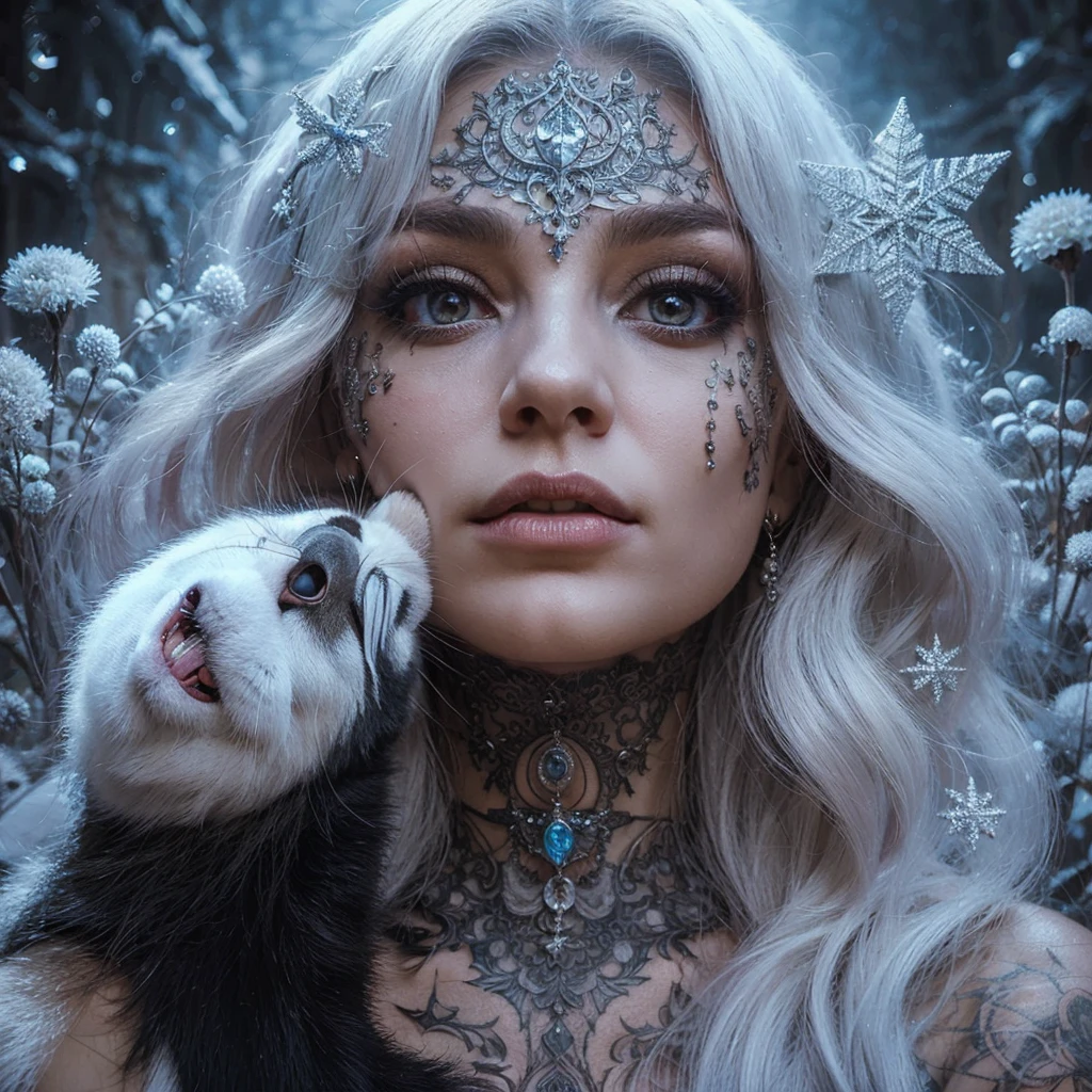 A hyper-realistic 8k highly detailed, portrait, gothic painting,