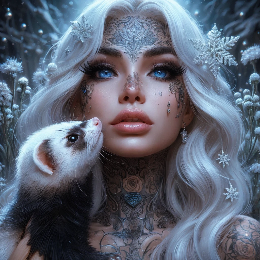 A hyper-realistic 8k highly detailed, portrait, gothic painting, 