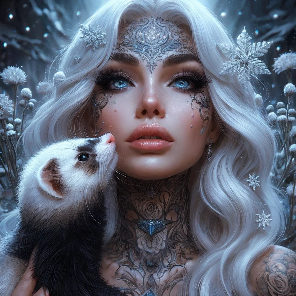 A hyper-realistic 8k highly detailed, portrait, gothic painting, 