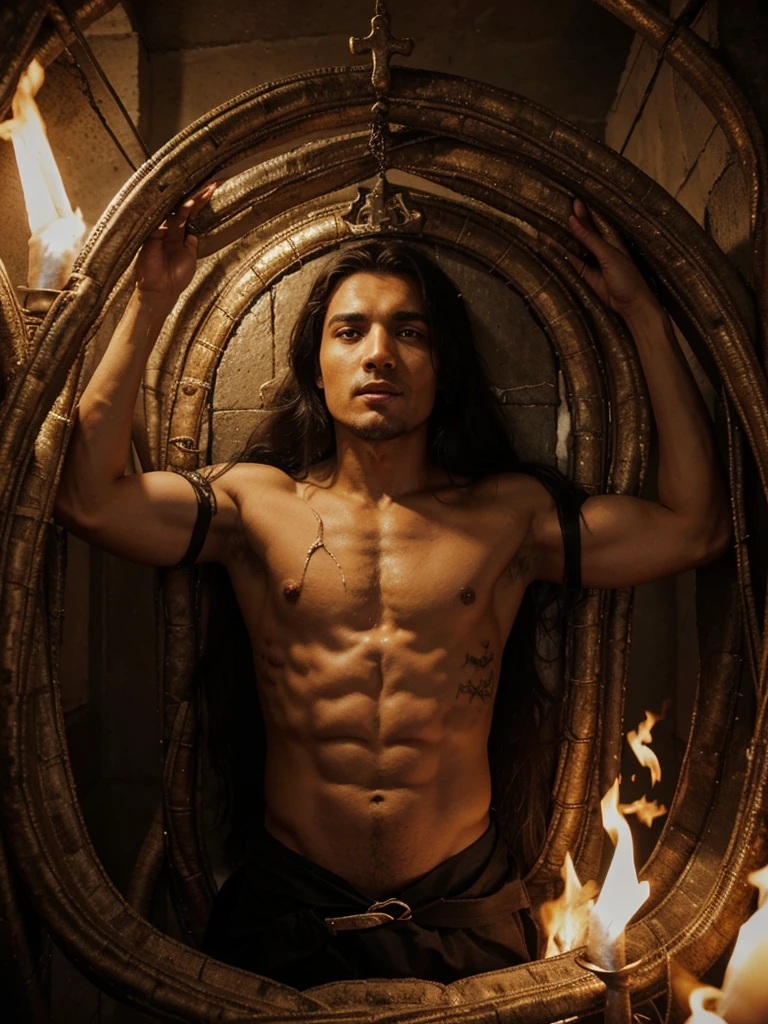 By God, in Whose hand my soul is held, indeed the unbeliever in his grave will be bound by 77 tinin.  Do you know what tinin is?  Tinin is seventy-seven snakes, each of which has seven heads, all of which will spread over the body of an unbeliever and light a fire for him, and bite him until the Day of Judgment comes."