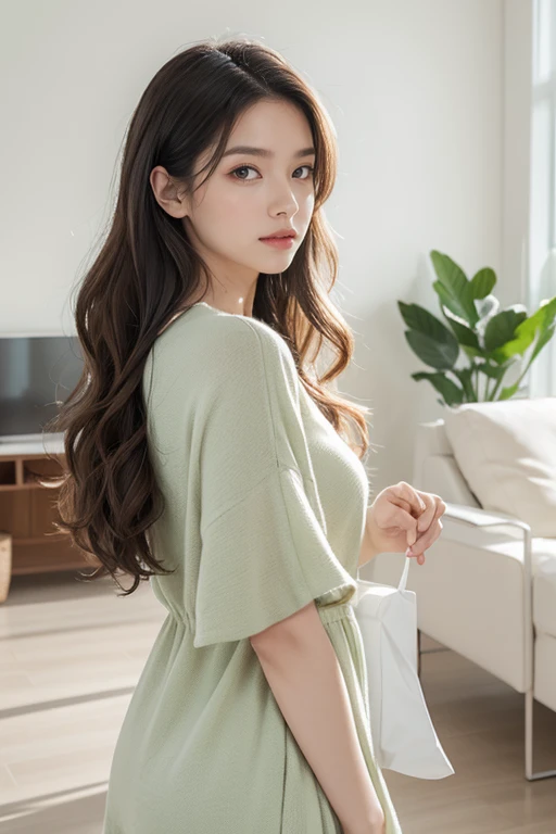 highest quality、4K、Perfect Face、Perfect Style、perfect body、Sunburn、beautiful lady、mature、long curly layer hair、Swept-back hair、full body, sexy 、charming、healthy、Big laugu、
Pastel color, soft shadows, flat composition, focus on the center circle, color palette of warm pink, sage green, light gray, cream, design paper art, abstract, visual softness, cleanliness, simplicity yet sophisticated, balanced and harmonious colors, suitable for modern interior design, exuding a gentle and inviting atmosphere, complementing neutral interior colors, adding a subtle touch of elegance and tranquility to the room, perfect as a decorative element for living rooms, bedrooms, or kitchen
BRBAK with puppy