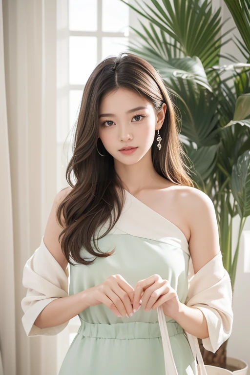 highest quality、4K、Perfect Face、Perfect Style、perfect body、Sunburn、beautiful lady、mature、long curly layer hair、Swept-back hair、full body, sexy 、charming、healthy、Big laugu、
Pastel color, soft shadows, flat composition, focus on the center circle, color palette of warm pink, sage green, light gray, cream, design paper art, abstract, visual softness, cleanliness, simplicity yet sophisticated, balanced and harmonious colors, suitable for modern interior design, exuding a gentle and inviting atmosphere, complementing neutral interior colors, adding a subtle touch of elegance and tranquility to the room, perfect as a decorative element for living rooms, bedrooms, or kitchen
BRBAK with puppy