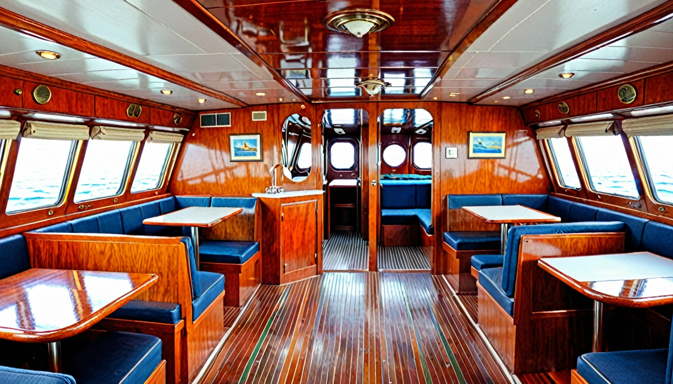interior of a sailor's house