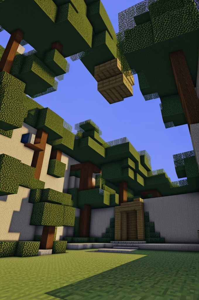 Make an image for a video to announce a Minecraft server with the jujutsu craft mod, beautiful tumb without text, at most one jujutsu craft with a top source