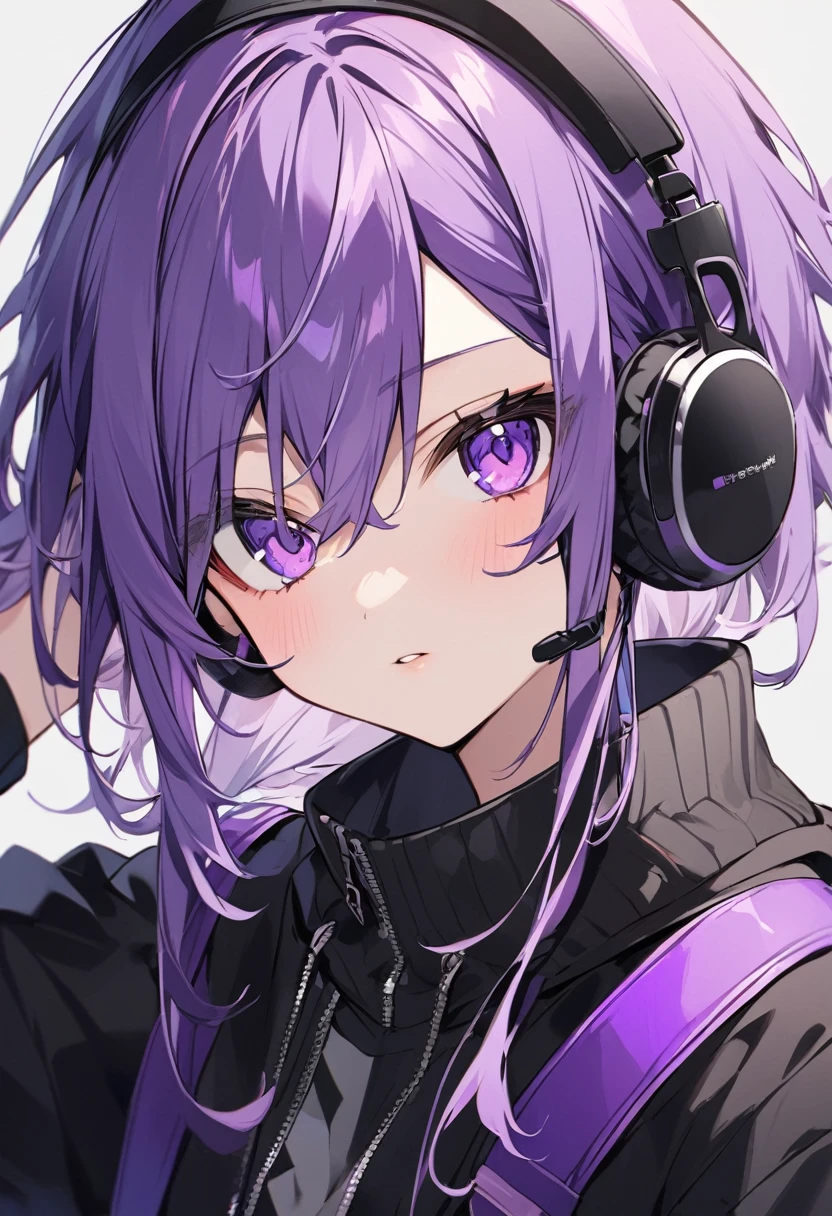 Keito。Purple Eyes。earphone