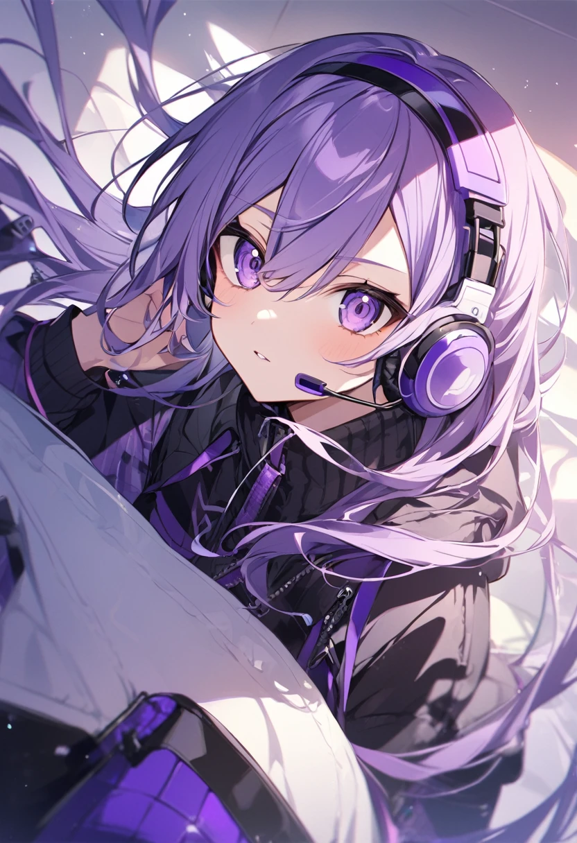 Keito。Purple Eyes。earphone