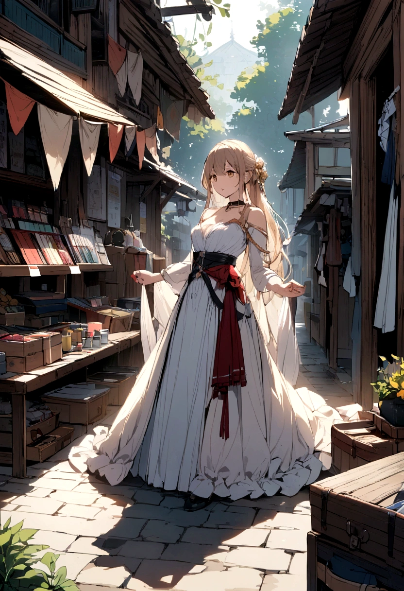 Girl looking for sale items