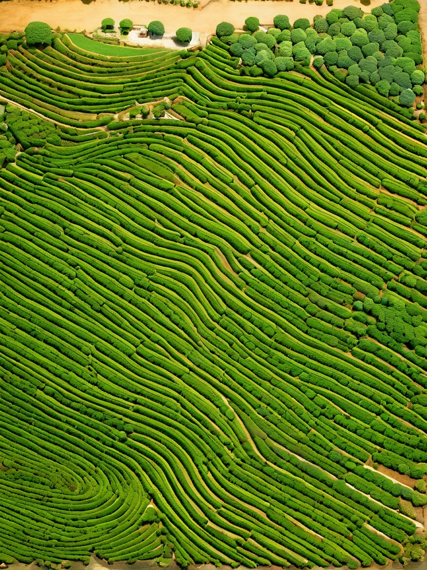 Very detailed,There are vegetables on the land,carrot,Cabbage,There are several lands。antiquity