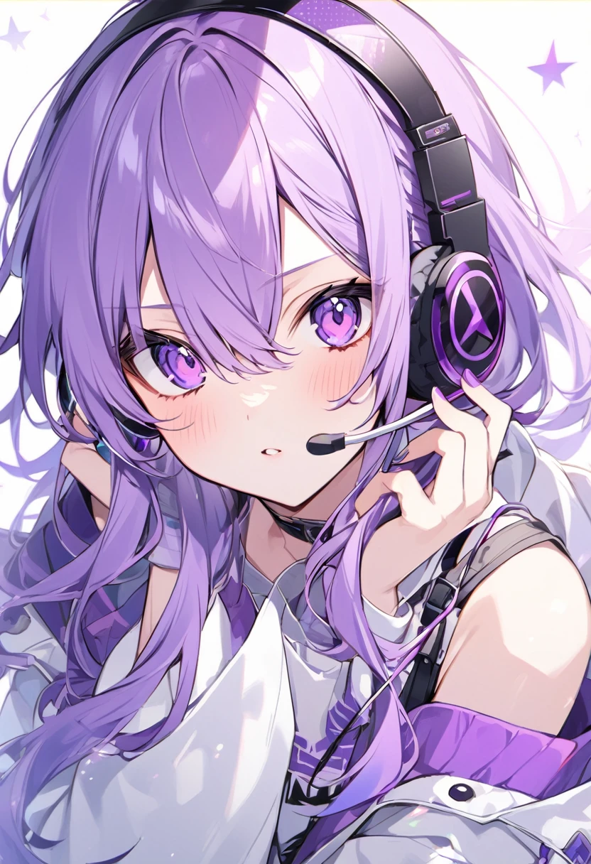 Keito。Purple Eyes。earphone