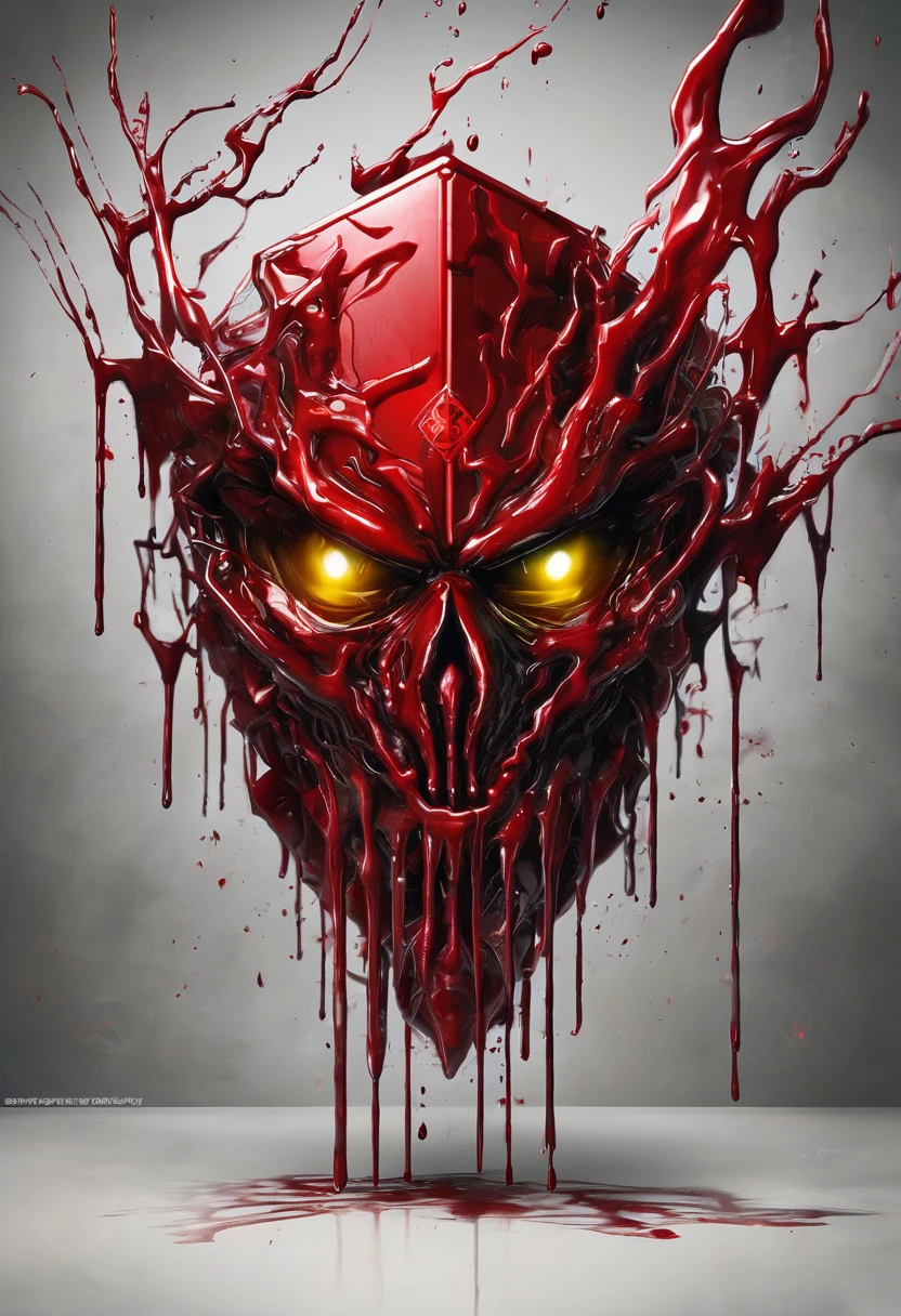 style, (Blood_Red:1.5), cube Blood,fear,Frightening. Monster Energy AI (masterpiece:1.3) (best quality:1.2) (high quality:1.1)
