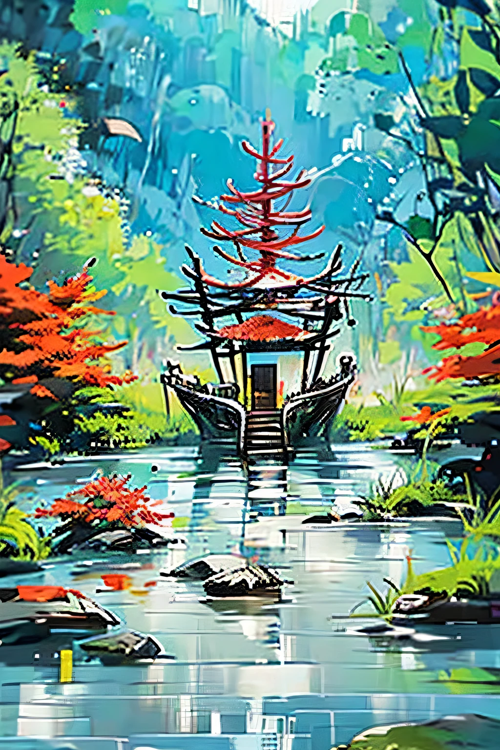 coral throne, scenario