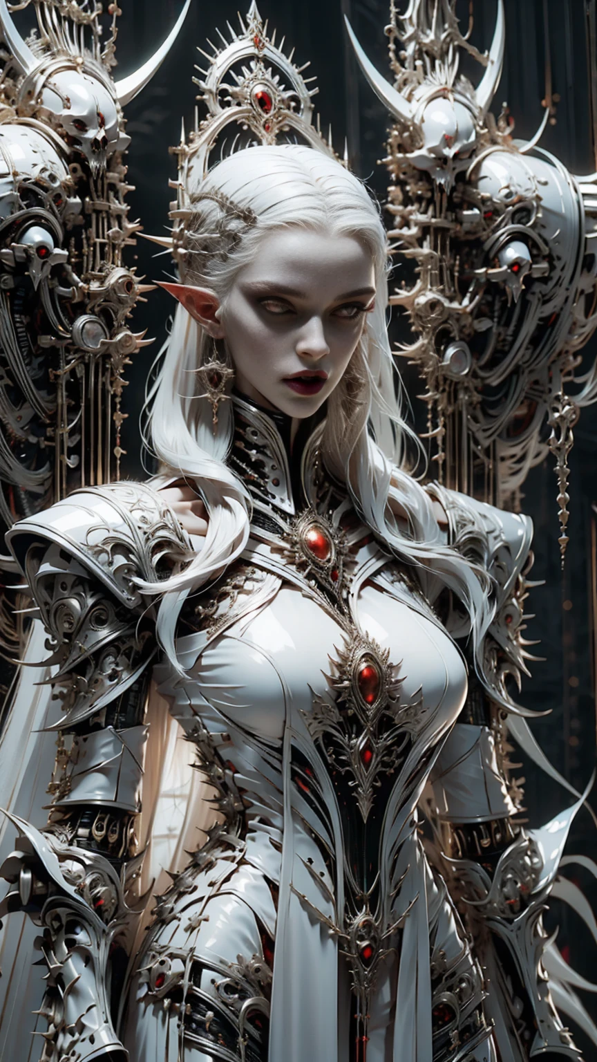 (masterpiece:1.1), (best quality:1.1), (ornate:1.1), BREAK, (horror:1.0), (esoteric:1.1), (solo:1.4), (dynamic angle:1.0), (cowboy shot:1.0), (woman:1.1),(very muscular bodybuilder girl:1.25), (huge upper body:1.25), (narrow hips:1.0), long hair, (gothic intricate vampiric armor:1.25), ((full body front view)), (gauntlets:1.0), (shoulder armor:1.1), ((tarot style frame:1.25)), (glowing red eyes:1.25)