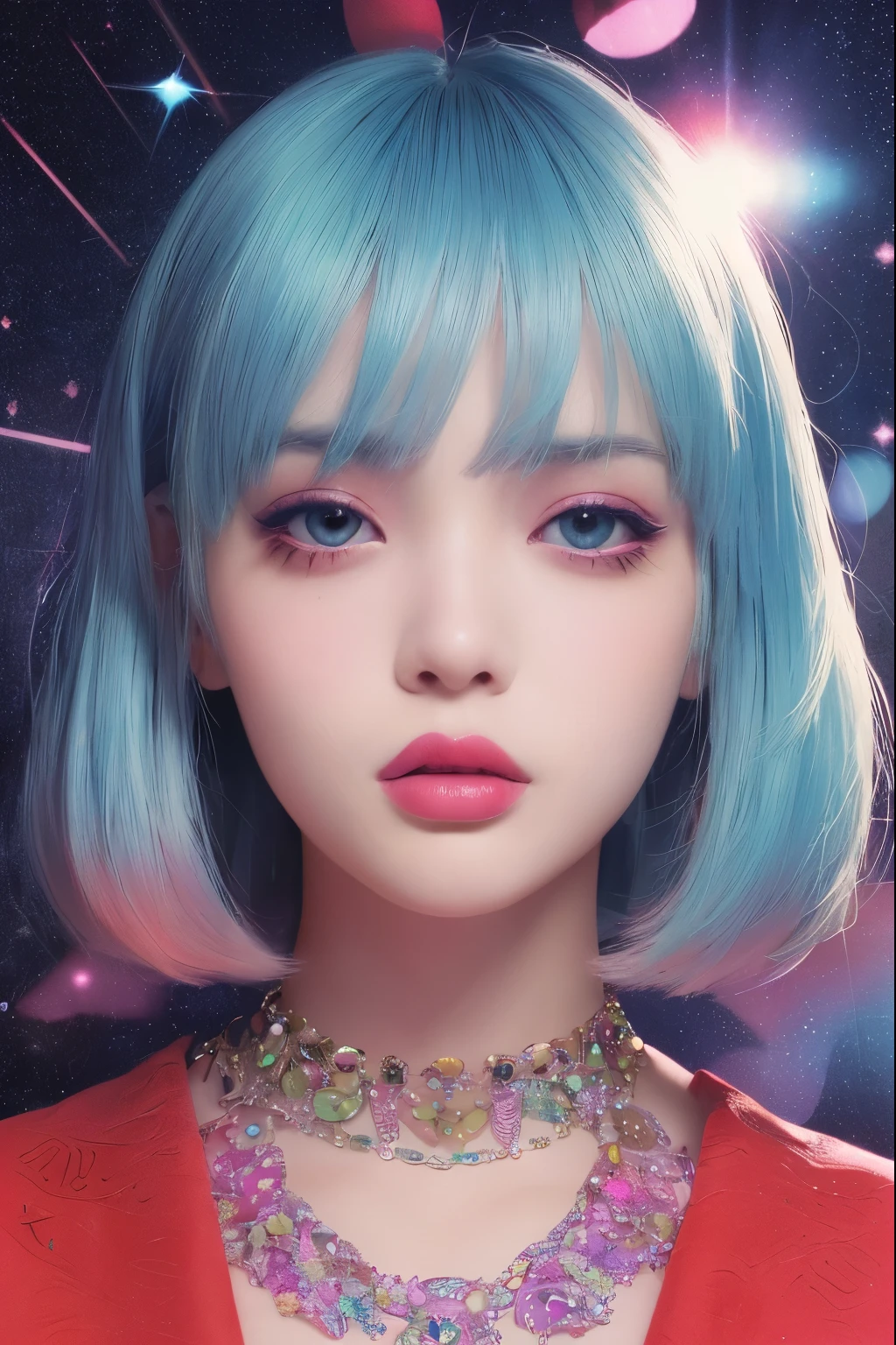 (Detailed lips), (Realistically:1.37), (Vibrant colors), (Studio Lighting), (Sharpen your focus), (High Dynamic Range), (Bokeh), (in contrast), (Kilo:1.2), (elegant), (Elegance), (like々Shii), (Luxury Accessories), (Sparkle Eyes), (Shine), (Calm), (Shine), (dream-like), (dynamic), (素晴らShiiもの), (Sensitive), (Dramatic), (Complex), (eternal), (Beautifully dressed), (Mysterious), (Mysterious), (Mysterious), (Perfect perfection), (interesting), (Individuality), (masterpiece), (High resolution), (The best quality at its best, 4K, 8K), alone, 18 year old girl