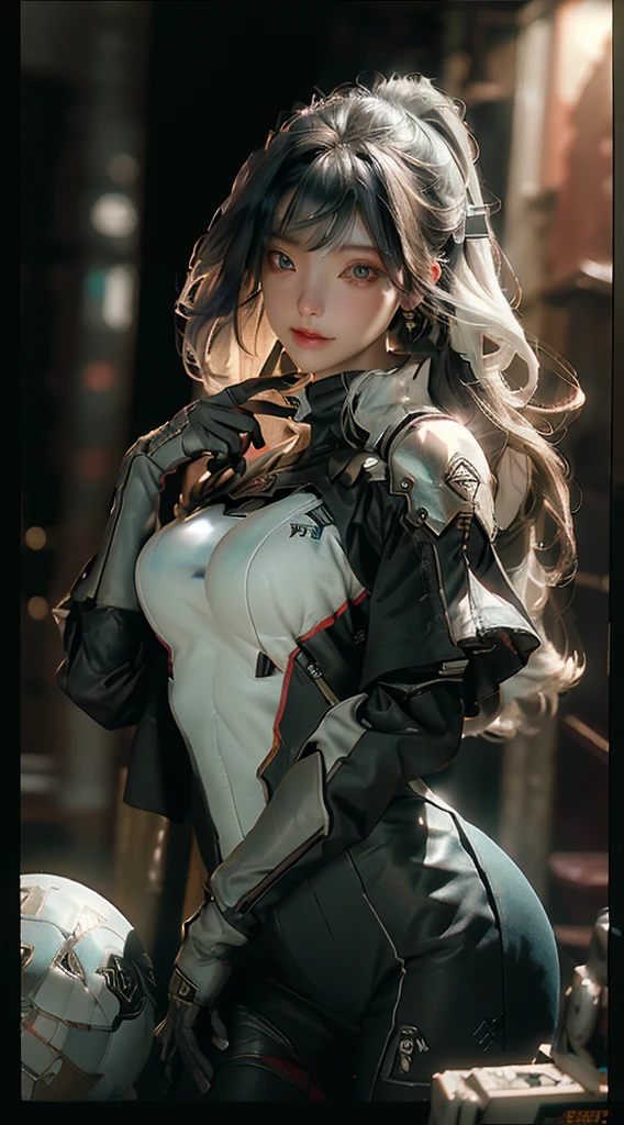 ((Best quality)), ((masterpiece)), (detailed:1.4), 3D, an image of a beautiful cyberpunk female,HDR (High Dynamic Range),Ray Tracing,NVIDIA RTX,Super-Resolution,Unreal 5,Subsurface scattering,PBR Texturing,Post-processing,Anisotropic Filtering,Depth-of-field,Maximum clarity and sharpness,Multi-layered textures,Albedo and Specular maps,Surface shading,Accurate simulation of light-material interaction,Perfect proportions,Octane Render,Two-tone lighting,Wide aperture,Low ISO,White balance,Rule of thirds,8K RAW,