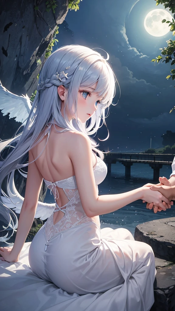 promise of moonlight
Profile
Meluria

Catchy Instrumental intro.POP, ballad, female whispery voice, kawaii, Soft and gentle, syncopation

June 5, 2024 13:05


(Verse 1)
Holding hands with you on the dim night road
That day when I looked up at the starry sky, I swore
"One day, I'll spread my wings in this world
Let's chase our dreams together."

(Chorus)
A small back illuminated by moonlight
It looked unreliable, but it grew strong
No matter how many times I fall and shed tears,
You got up and moved forward.

(Verse 2)
Even if we sometimes collide and hurt each other
Our bond will never waver
Even if we are far apart, our hearts are connected
I'm always watching over you, because I'm by your side

(Chorus)
A small back illuminated by moonlight
It looked unreliable, but it grew strong
No matter how many times I fall down and shed tears,
You got up and moved forward.

(Bridge)
Let's start walking now towards the future we dreamed of that day
Even if you are unsure, if you believe and move forward
I'm sure we'll reach a place just for the two of us.

(Chorus)
A small back illuminated by moonlight
It looked unreliable, but it grew strong
No matter how many times I fall and shed tears,
You got up and moved forward.

(Outro)
Thank you and continue to do so
Let's walk together forever
The promise of moonlight, forever