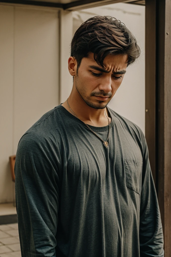 A man who is sad