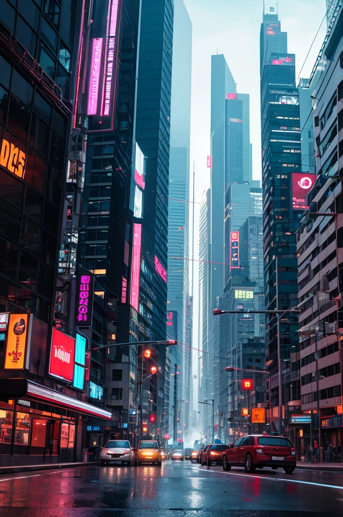Cityscape-photography;
A futuristic city with a neon-washed, cyberpunk atmosphere, a futuristic highway built in a valley of futuristic high-rise buildings and futuristically designed drones in the sky;
Camera="Sony a1";
Lens="16-35mm F2.8";
Tags="architectural, cinematic, clear-reflection, dramatic-lighting, epic-composition, hyper-detailed, luminous-lines, mist, misty, synthwave, urban, wide-angle, 8k"
--no people --ar 16:9 --seed 2023060820230608