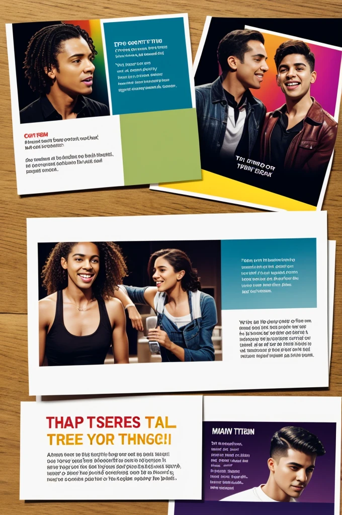 Create an artcard half of it talks about LGBT struggles and the other half is setting free for my acting workshop
