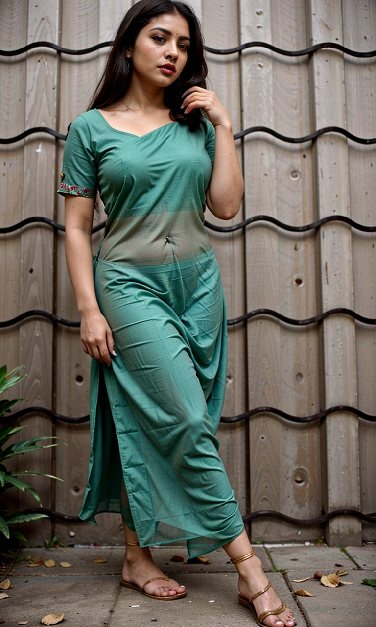 30 year old plump indian women with big brown eyes, full red lips, maroon saree and black blouse,embroidery,showing her perfect back to camera in saree,saree below her waist