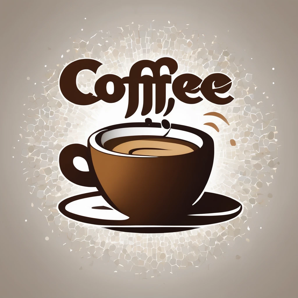  An ultra minimalist illustration of a [coffee] cleverly represented using the word 'coffee is high'. The letters of the word 'coffee is high' are arranged to form the shape of the [coffee], with no additional shapes. The design focuses on the letters creating the structure of the [coffee], with clean lines and a focus on essential elements only. The letters are in a vibrant background, creating a clear and recognizable [coffee] shape with minimal detail,
