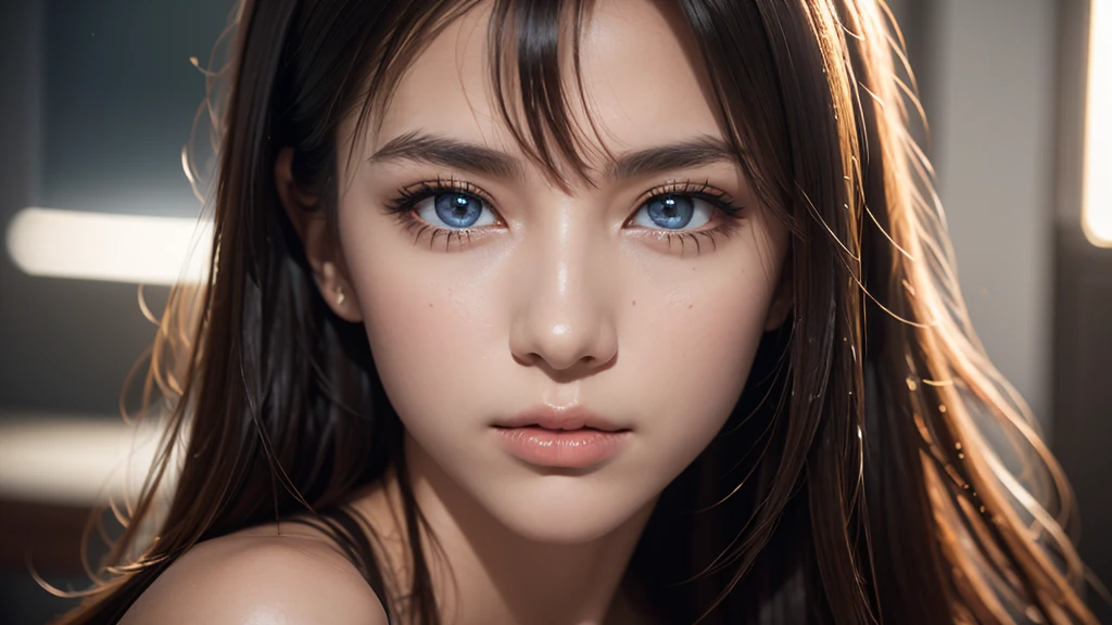 8K, masterpiece, RAW Photos, (Highest quality, detailed:1.3),Realistic, extremely detaileded CG unity 8K wallpaper, Professional photography, ((Hyperrealism:1.2)), (Sharpness of focus:1.2), Depth of written boundary, Cinematic Light, Lens flare, Ray Tracing, (Very beautiful face, Beautiful Lips, Beautiful Eyes), intricate detailed face, ((ultra detaileded skin)), One girl,club,dance