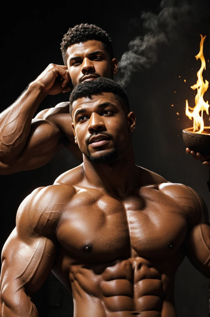 Mash Burnedead from Mashle: Magic and Muscles