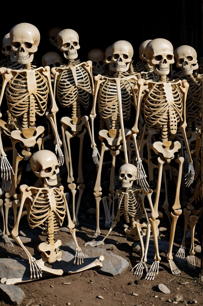 Skeleton population