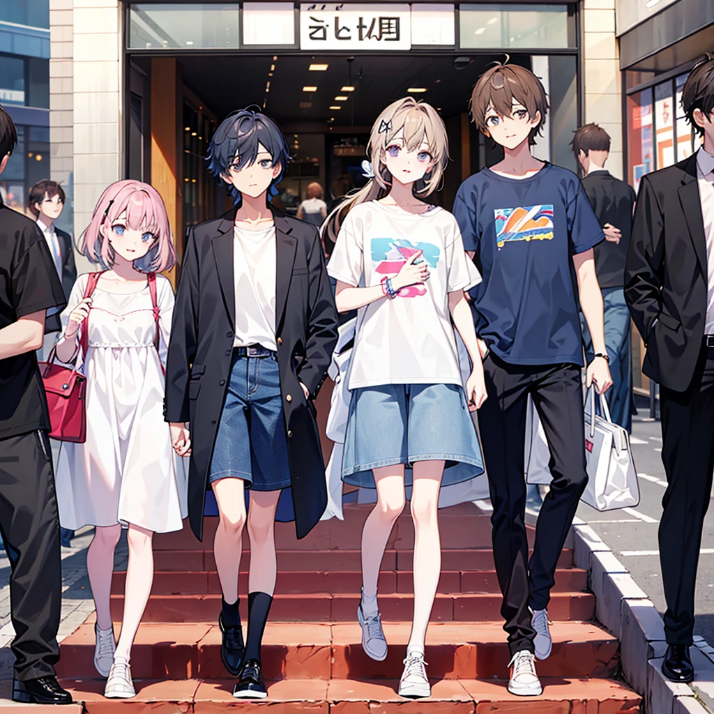 Stylish casual clothes、Male idols、7people