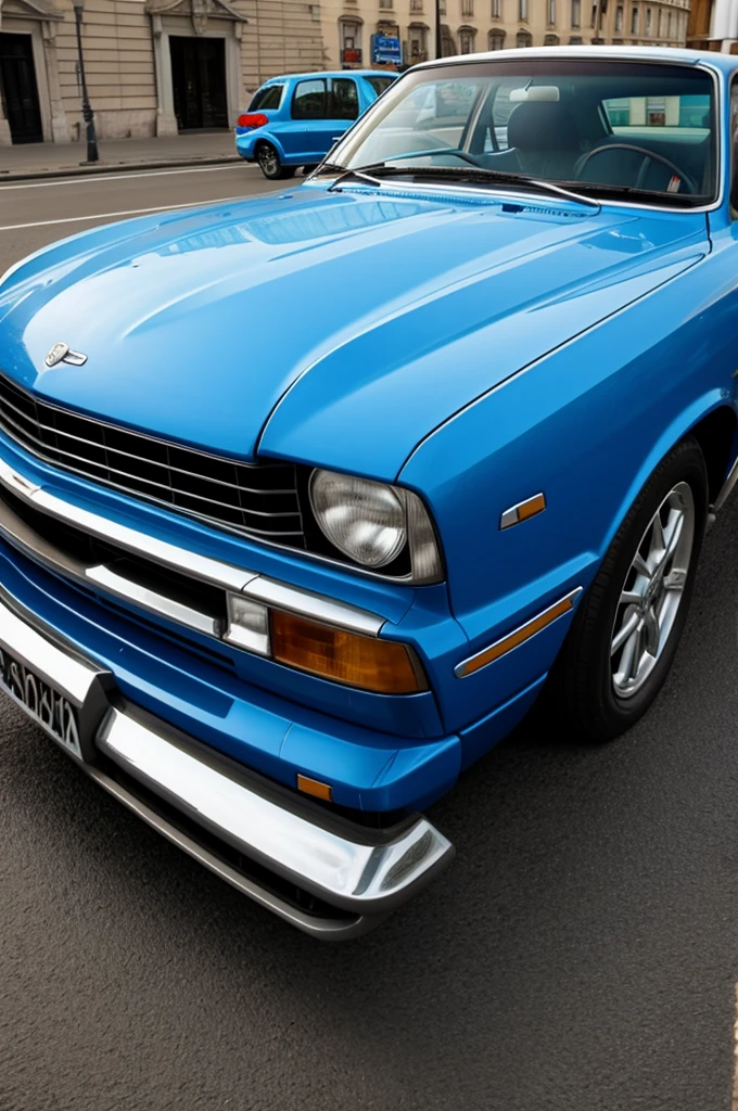 car european blue